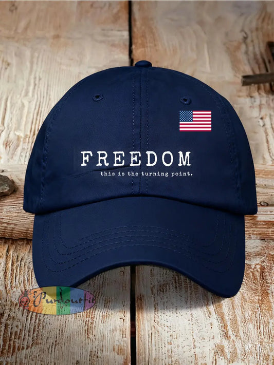 Unisex Vintage Freedom Casual Hat A