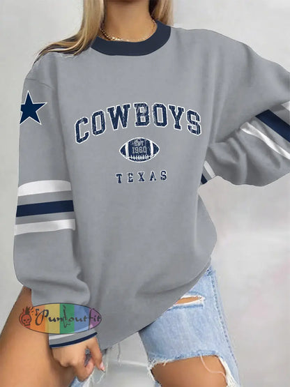 Women’s American Football Sweatshirt Gray / S