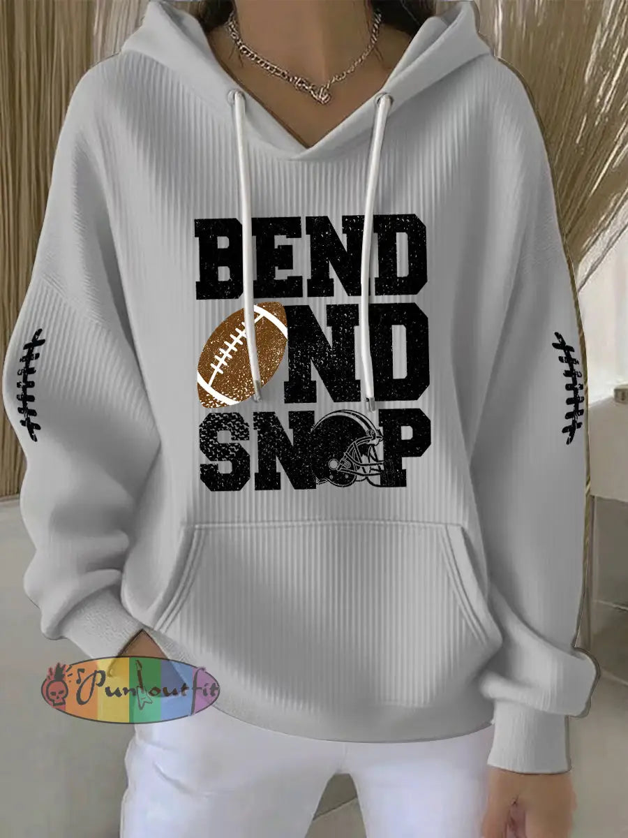Women’s American Football Sweatshirt Gray / S