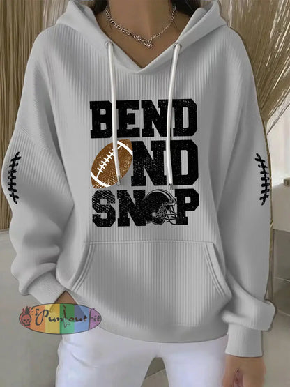 Women’s American Football Sweatshirt Gray / S