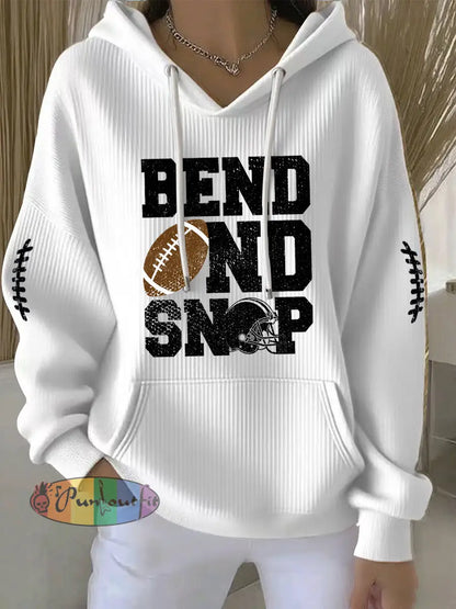 Women’s American Football Sweatshirt White / S