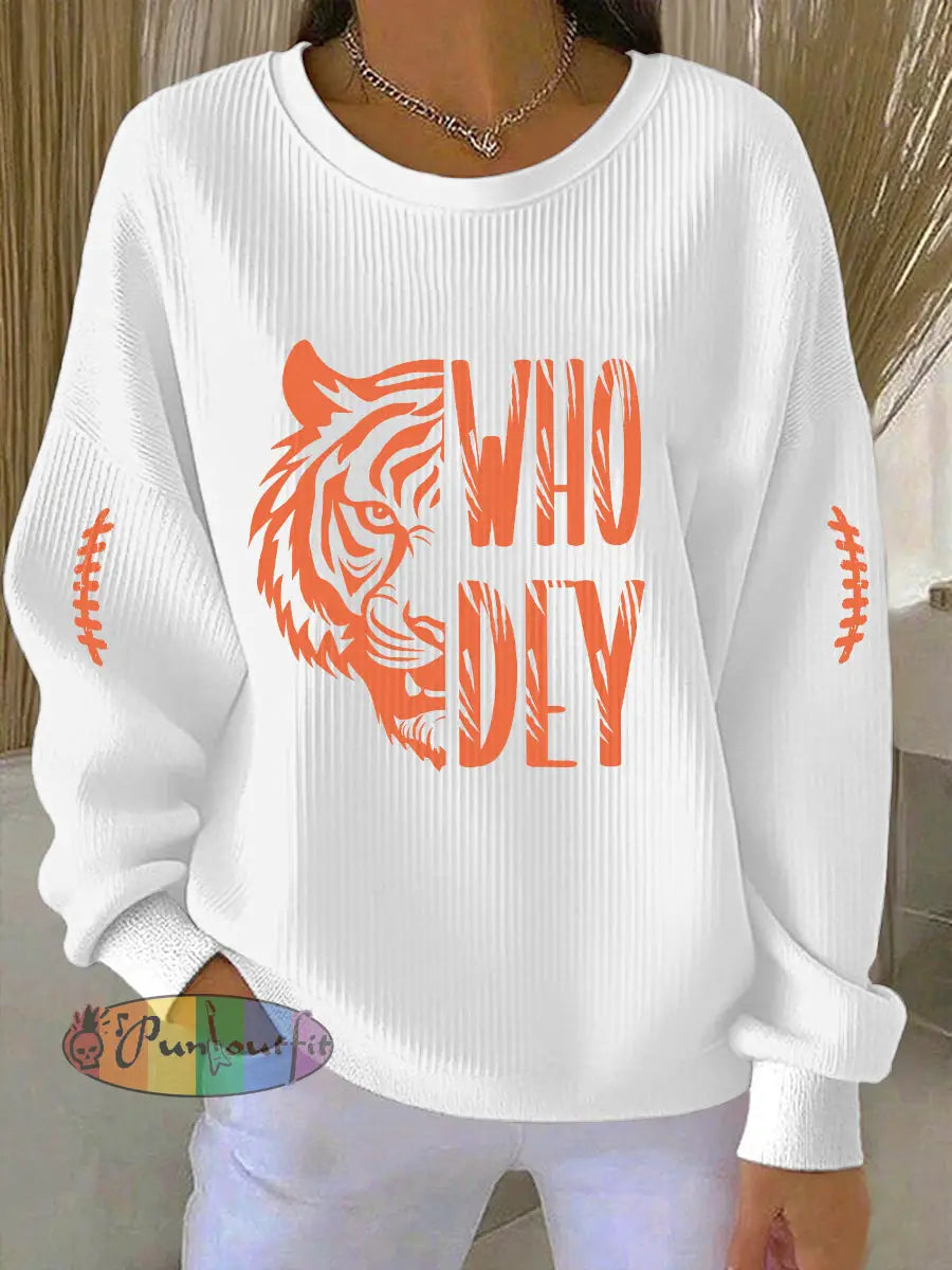 Women’s American football sweatshirt White / S