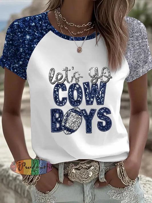 Women’s American Football T Shirt White / S