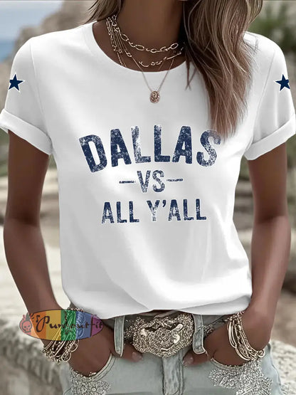 Women’s American Football T Shirt White / S
