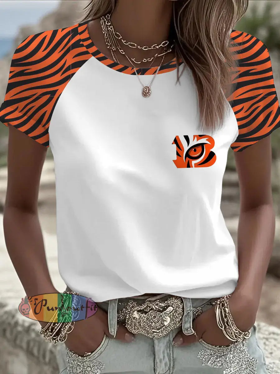 Women’s American football T-shirt White / S