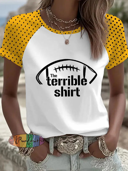 Women’s American Football T-Shirt White / S