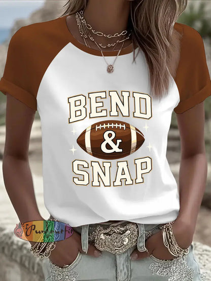 Women’s American Football T-shirt White / S
