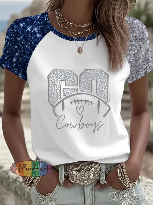 Women’s American Football T Shirt White / S