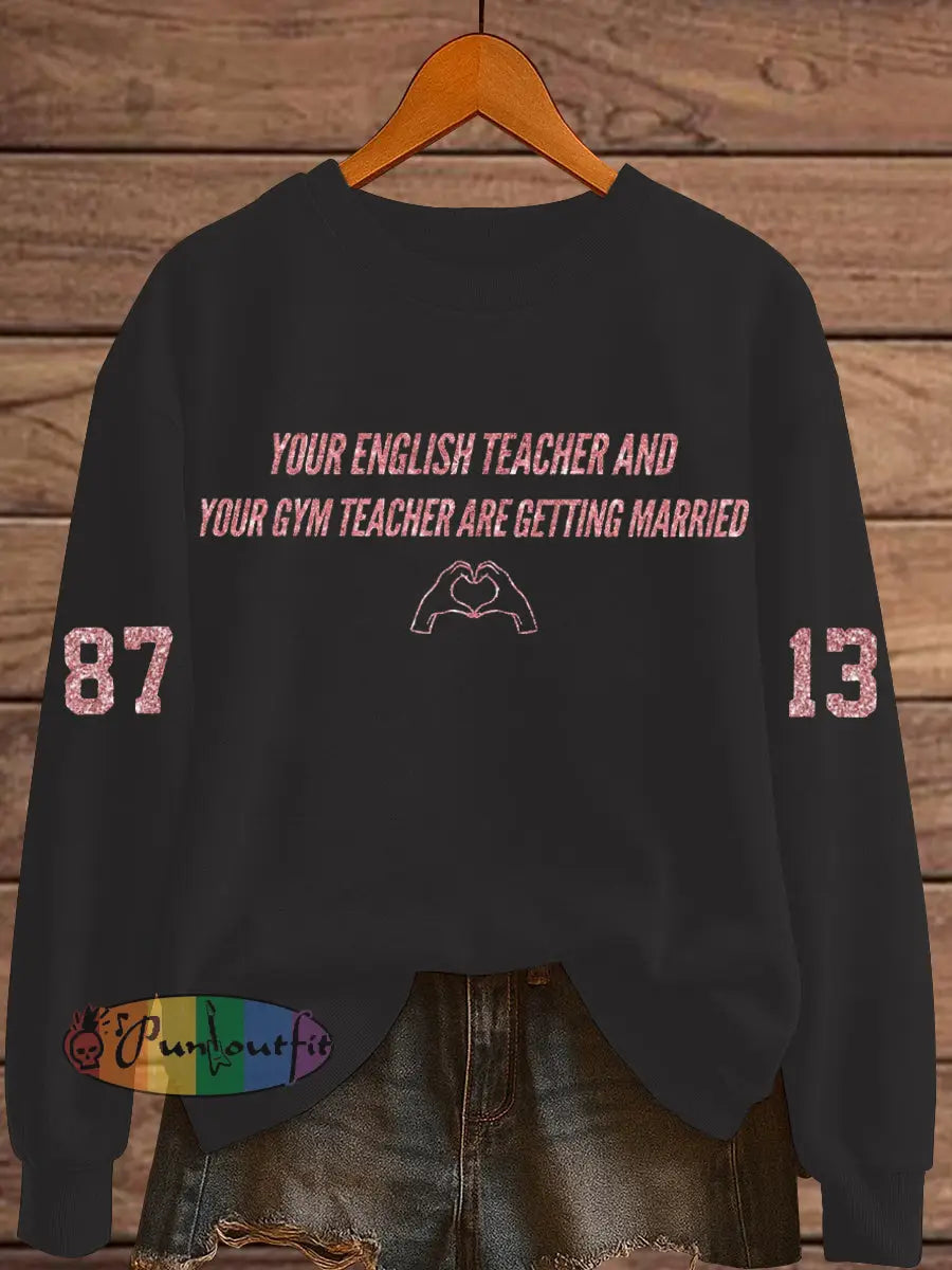 Women’s Diva Engaged Era 8987 Karma Is The Guy Print Sweatshirt As picture / S