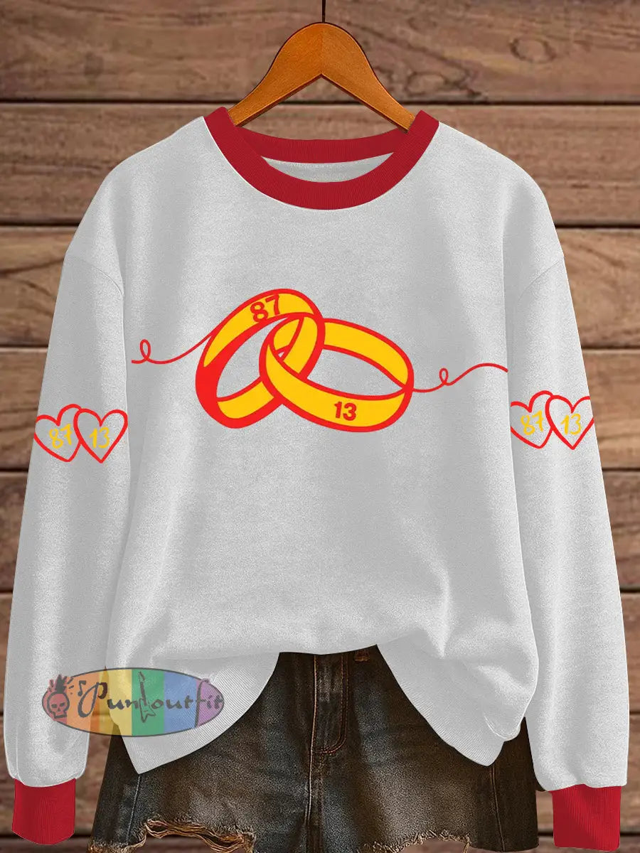 Women’s Diva Engaged Era 8987 Karma Is The Guy Print Sweatshirt As picture / S