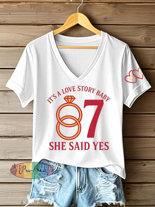 Women’s Diva Engaged Era 8987 Karma Is The Guy Print T Shirt White / S