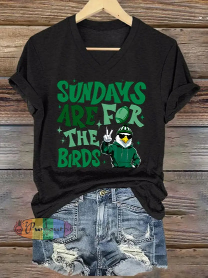 Women’s Football Fans Lovers Gameday Casual short sleeved T shirt Black / S
