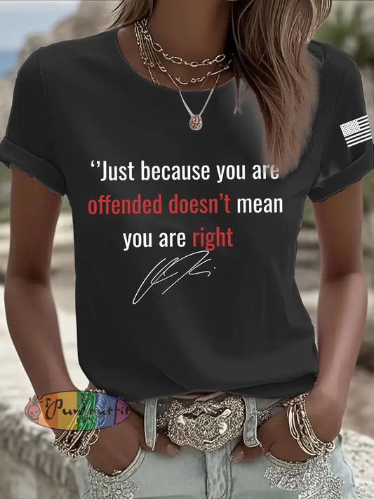Women’s FREEDOM T-shirt Black / S