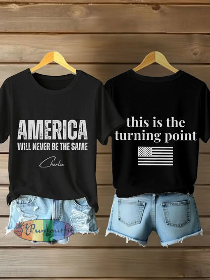 Women’s FREEDOM T-shirt Black / S