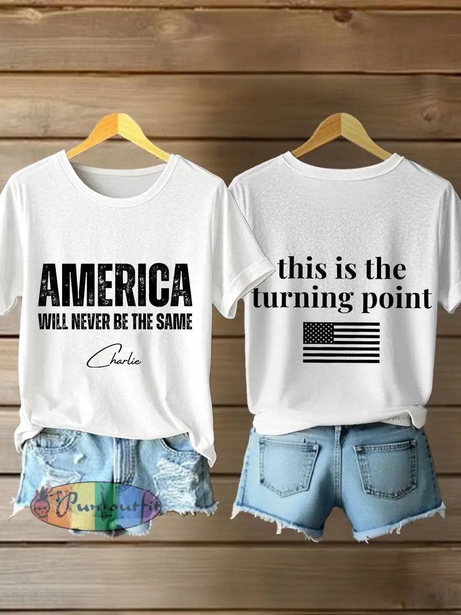 Women’s FREEDOM T-shirt White / S