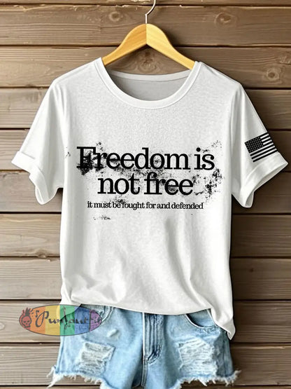 Women’s FREEDOM T-shirt White / S