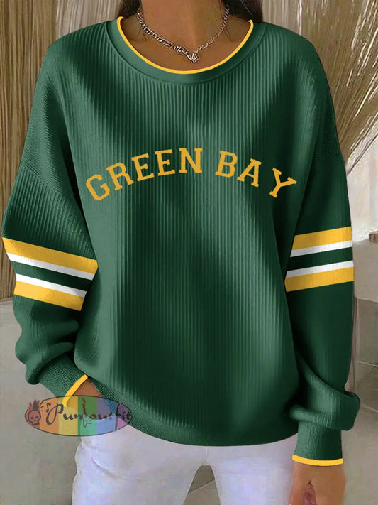 Women’s Green football sweatshirts Green / S