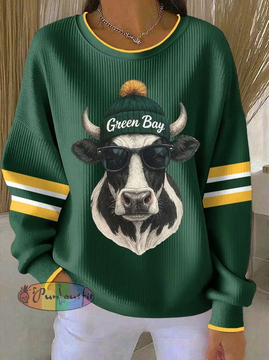 Women’s Green football sweatshirts Green / S