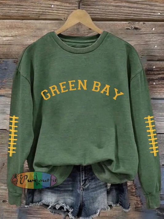 Women’s Green football sweatshirts Green / S