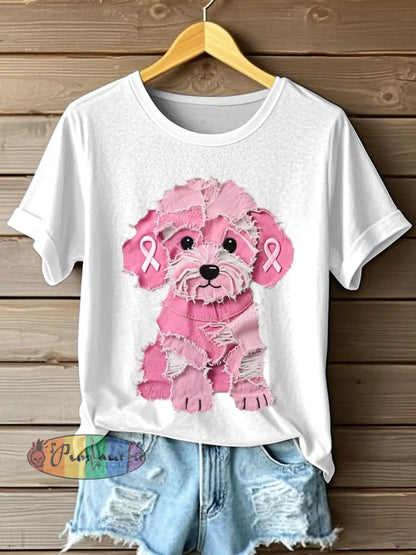 Women’s short sleeved T shirt White / S