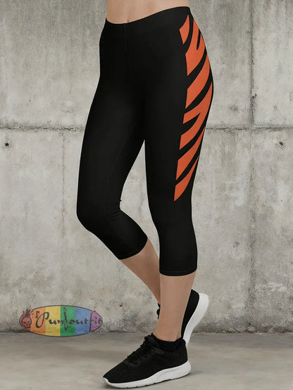 Women’s Simple Casual Stretch Leggings Black / S
